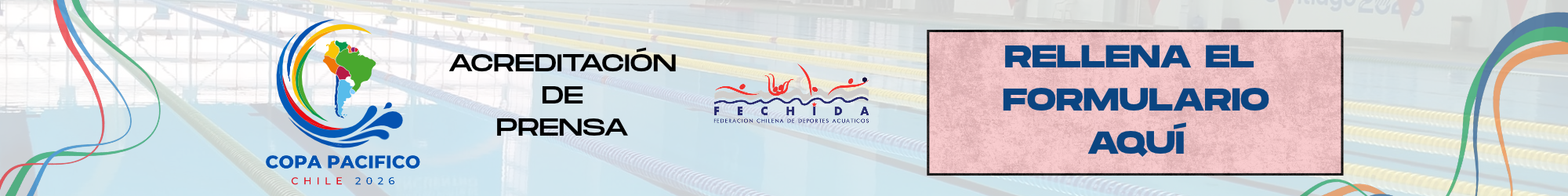 Acreditación de prensa Copa Pacífico